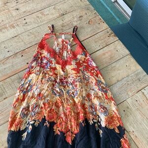 Free people tank with Lace Detail